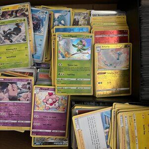 Pokemon Card Bulk lot 100 Cards - Common, Uncommon, Rev holo, rare, holo…